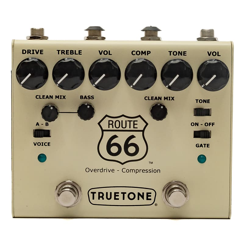 Truetone Route 66 V3 Overdrive and Compressor | Reverb