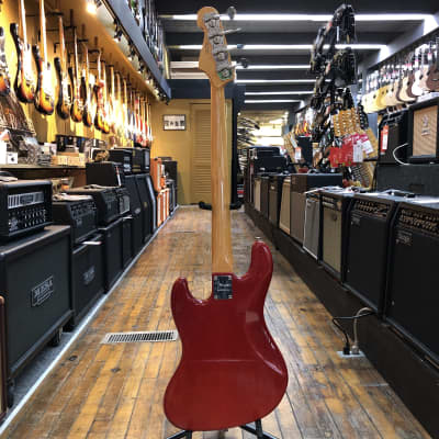 Fender Rarities Flame Ash Top Jazz Bass 2019 Plasma Red Burst w/Hard Case, All Materials image 6