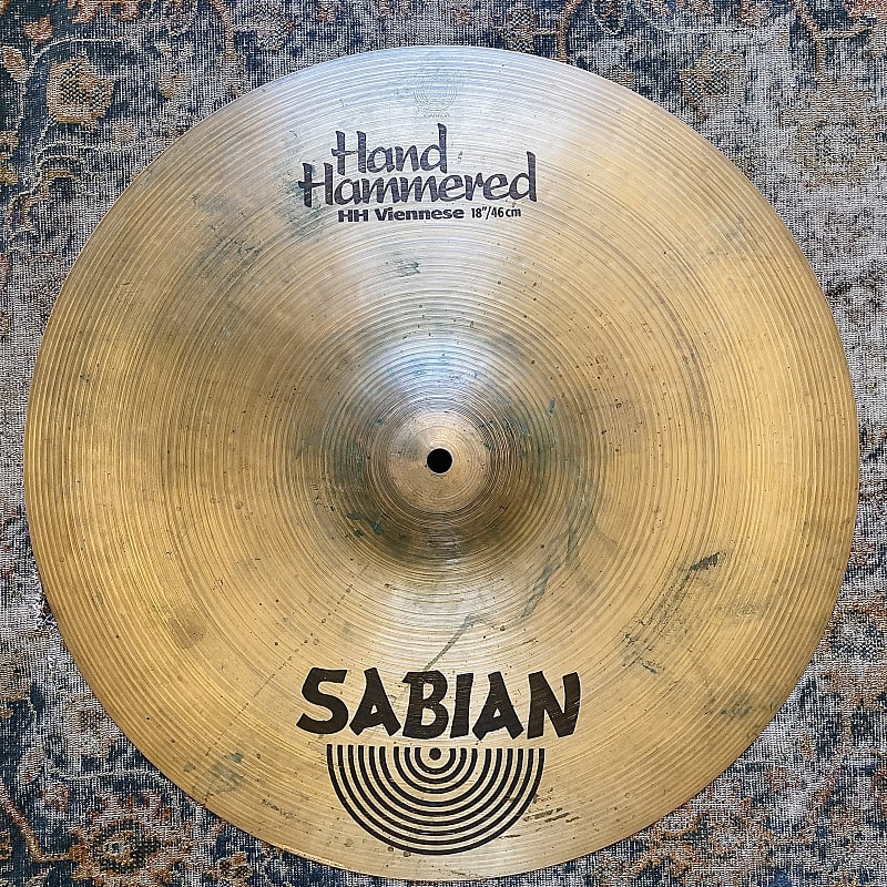 Semi-Dark Sabian HH 18” Hand Hammered Viennese Crash Ride 1715 g