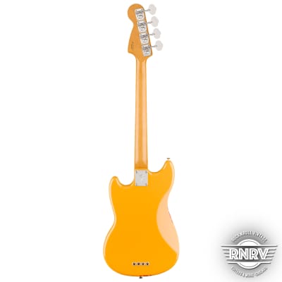 Fender Vintera II '70s Competition Mustang Bass with Rosewood Fretboard - Competition Orange image 4