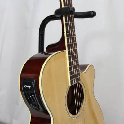 Epiphone PR-4E Acoustic/Electric Guitar Player Pack 2010s - Natural image 8
