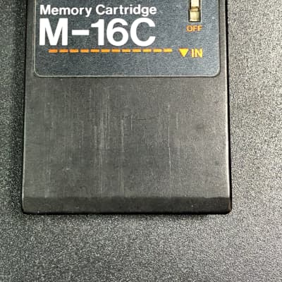 1989 • Memory Cartridge Roland M-16C for JX-8P Alpha Juno 2 etc.