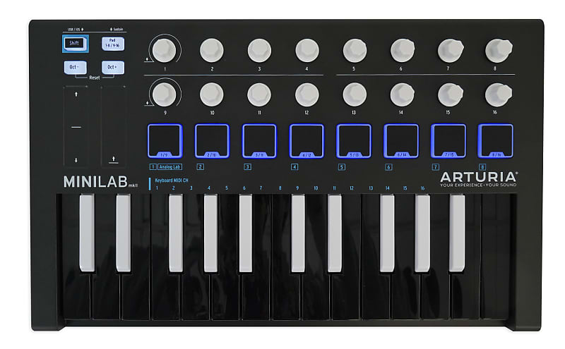 Arturia Minilab MkII Inverted USB Bus Powered 25-Key