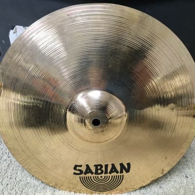 Sabian 14” B8 Hi Hat Top and B8 Pro Hi Hat Bottom cymbal pair Natural and brilliant finish image 2