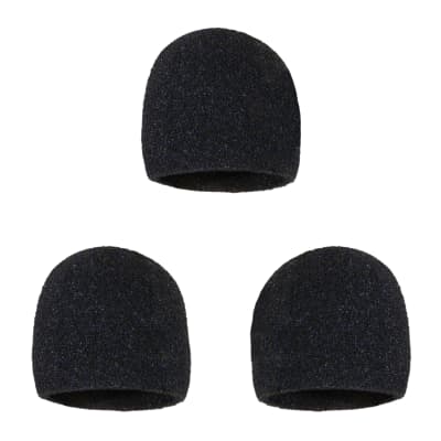 Microphone Inner Windscreen - 3 Pack - Fits Shure SM58, Beta 58A, SM48, PG58 & Others For Vocal Mic