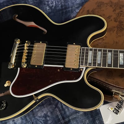 BRAND NEW ! 2023 Gibson Custom Shop '59 ES-355 Reissue Stopbar - Ebony - VOS - 8.2 lbs - Authorized Dealer - In-Stock! G02083 image 4