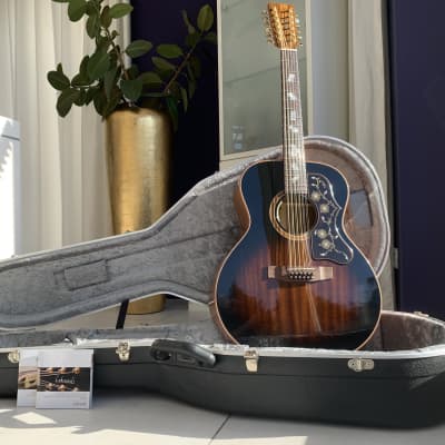 2021 Lakewood Custom Shop J-18-12 - 2-Tone-Sunburst | German All Solid 12-String Jumbo Acoustic Guitar L.R. Baggs | OHSC for sale