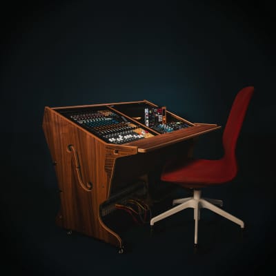 The Companion 2bay - 32u modular Sidecar desk audio rack image 11