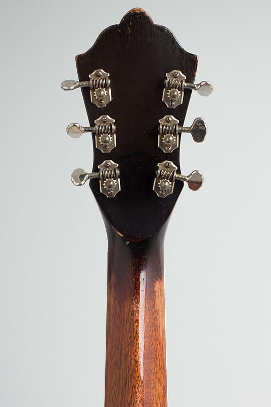 Oahu Deluxe Jumbo Style 68 Flat Top Acoustic Guitar (1934), black 