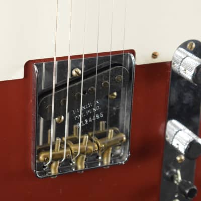 Fender Custom Shop Ltd Ed Reverse '50s Telecaster Relic - Aged Cimarron Red image 3