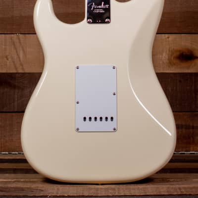 Fender  Eric Clapton Stratocaster, Maple FB, Olympic White image 2