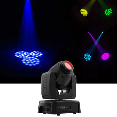 Chauvet Intimidator Spot 110 Compact LED Moving Head Beam Gobo DMX Party Light image 1