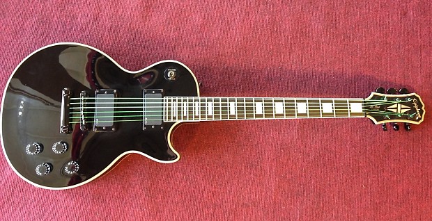 EpiphoneJAPAN Les Paul custom フジゲン  EMG Epiphone Les Paul Custom EMG | Reverb