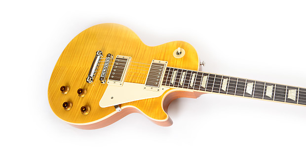 Gibson Les Paul Standard 2016 Translucent Amber | Reverb