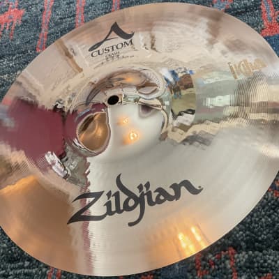 Zildjian A Custom 14" Crash Cymbal - Brilliant image 3