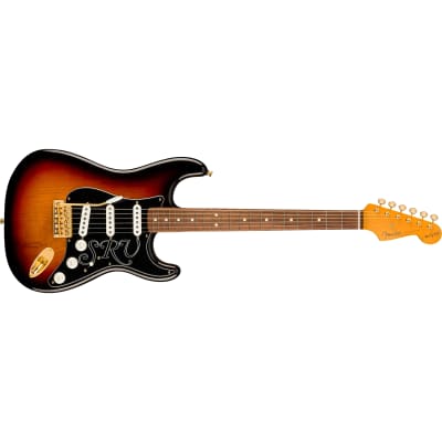 Fender Stevie Ray Vaughan Stratocaster Guitar, Pau Ferro Fingerboard, 3-Color Sunburst image 1