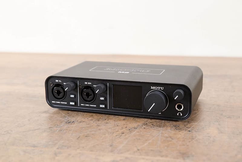 MOTU M2 2x2 USB-C Audio Interface (church owned) CG00SLS