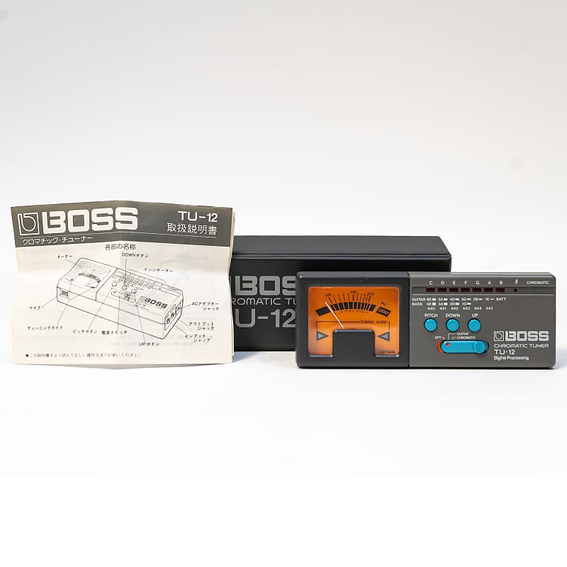 Boss 2024 TU-12 Guitar / Bass Chromatic Tuner