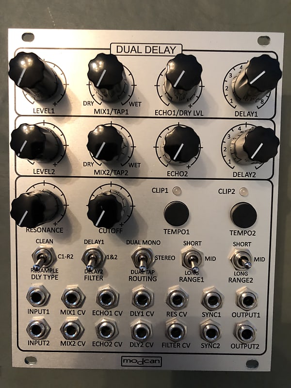 Modcan Eurorack Dual Delay Module - Absolutely Awesome Delay! image 1
