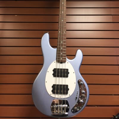 Sterling  RAY4HH-LBM-R1  2020  - Bass Guitar - Lake Blue Metallic image 1