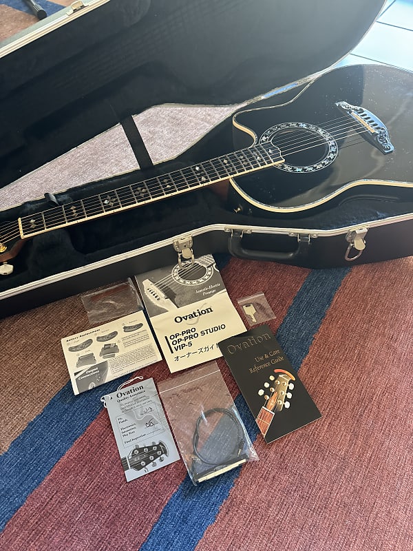 Ovation 1769-ADII Al Di Meola 2004 - Black | Reverb