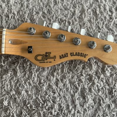 G&L ASAT Classic Signature 1991 Vintage USA Sunburst Leo Fender Guitar + Case image 5