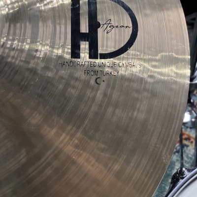 Agean - 15" Treasure Jazz Series, Thin Hi-Hats Pair 1068g 1220g image 16