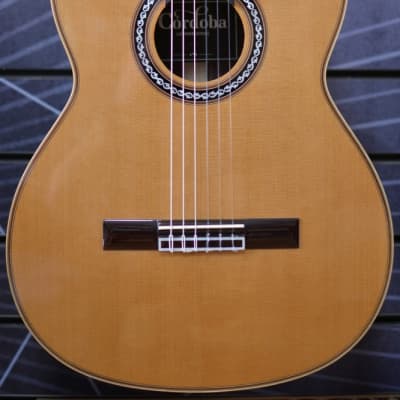 Cordoba Luthier C12 Cedar All Solid Nylon Guitar & Case image 1