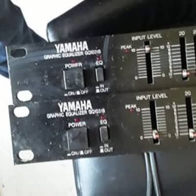 2 Yamaha  Graphic Eqaulizer GQ1031B 1986 Black image 7