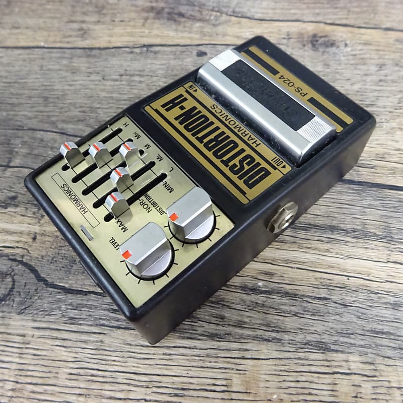 ギター Guyatone PS-024 Distortion-H Rare 80s Guyatone PS-024 Distortion H Guitar Effect Pedal