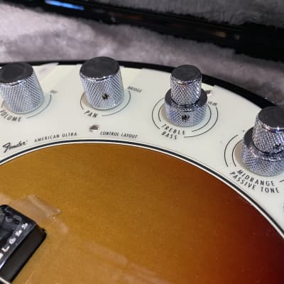Fender American Ultra Precision P Bass RW Ultraburst #US22041454  8lbs 134.6 oz. USA image 4
