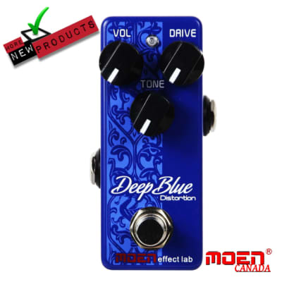 MOEN MI-DB Deep Blue Distortion NEW Series PEDALS from MOEN FREE Shipping image 3