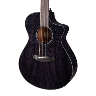 Breedlove Rainforest S Concert Orchid CE All Mahogany Acoustic Guitar image 7