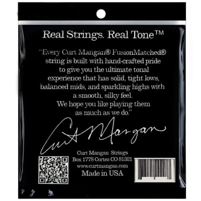 Curt Mangan Fusion Matched Nickel Wound Electric Guitar Strings (11-48) image 3