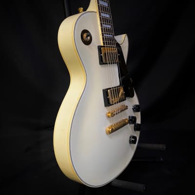 Used Orville LPC-75 LP Custom Style Electric Guitar - White 030924 image 7