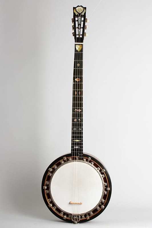 Cammeyer Vibrante 5 String Zither Banjo (1920), ser. | Reverb