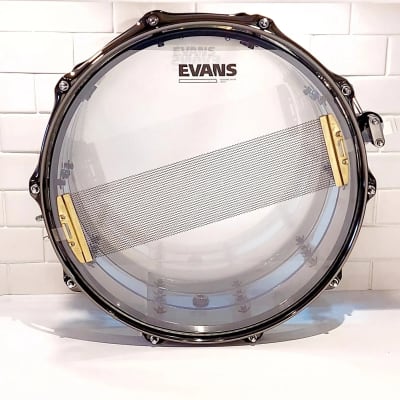 Udrum Acrylic Snare 2020/black/blue/black image 2