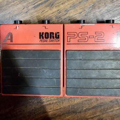 Korg PS-2  Dual Momentary Footswitch Sustain Pedal for sale