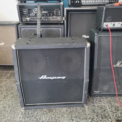 4 x 1990 Celestion Vintage 30 speakers made in England with Ampeg 4x12 guitar cab image 4