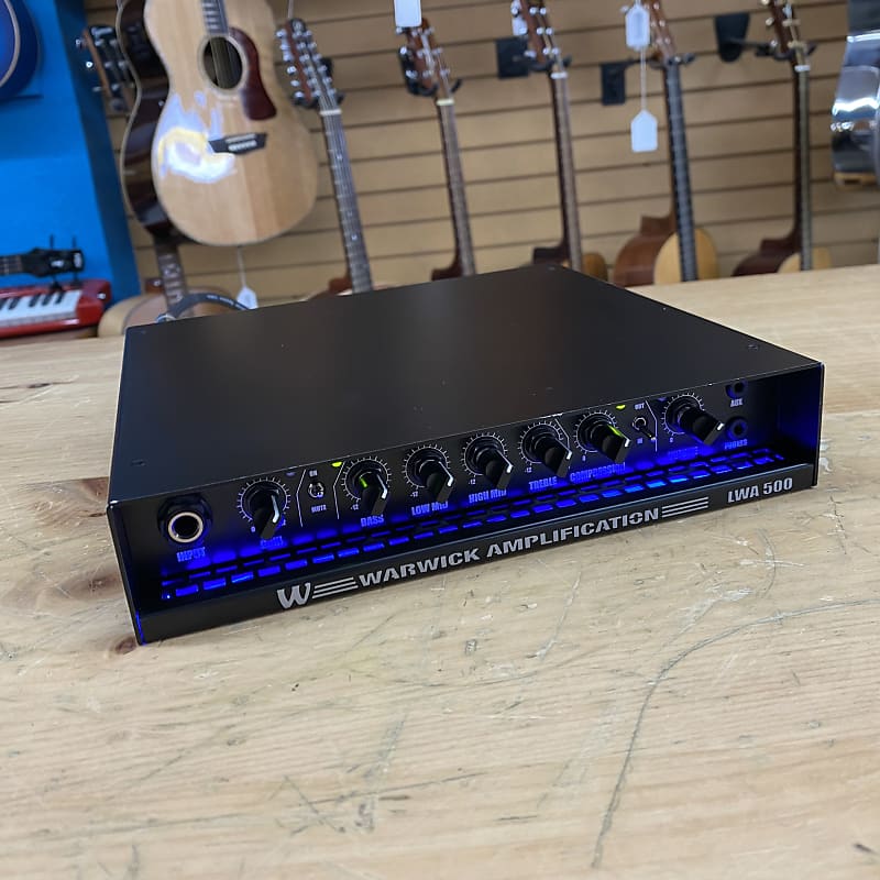 Warwick LWA500 500 Watt Light Weight Bass Amplifier Head LWA