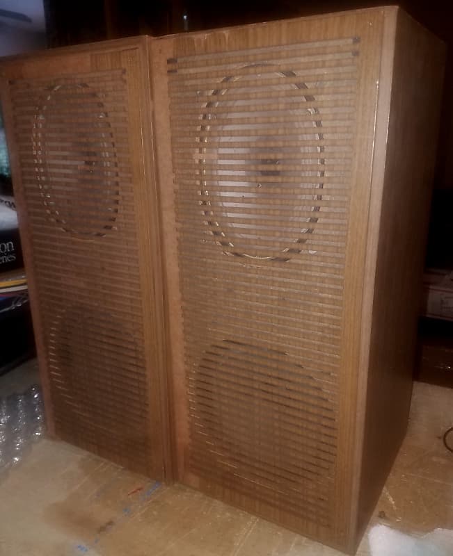 Telefunken RB70 Klangbox Rare Hi-Fi Vintage Speaker Pair WILL SHIP