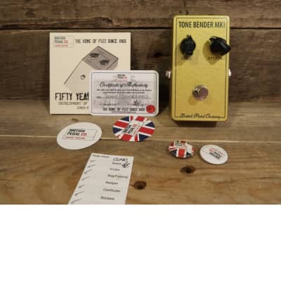 British Pedal Company BPC MKI Tone Bender Fuzz (Compact Series) image 3