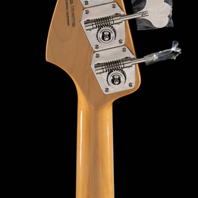 Fender Rarities Flame Ash Top Jazz Bass Plasma Red Burst (786) image 6