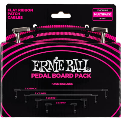 Ernie Ball Flat Ribbon Patch Cable Kit image 1