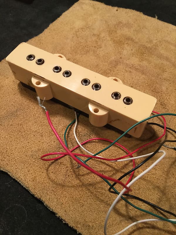 Dimarzio Jazz bass pickup 70's Cream Reverb