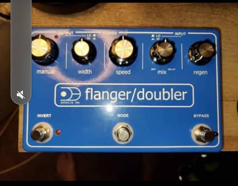 DBEFFECTS PH MXR Model 126 Flanger/Doubler 2021 Blue | Reverb