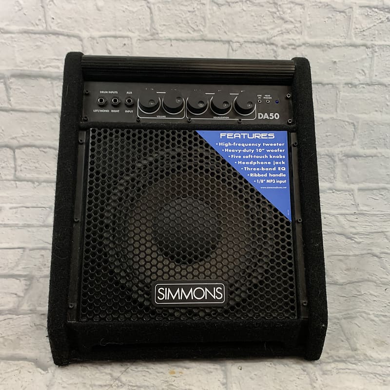 Simmons da50 drum amp cheap