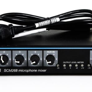 美品 人気商品 Shure 4チャンネルマイクロホンミキサー SCM268 s-l400.jpg