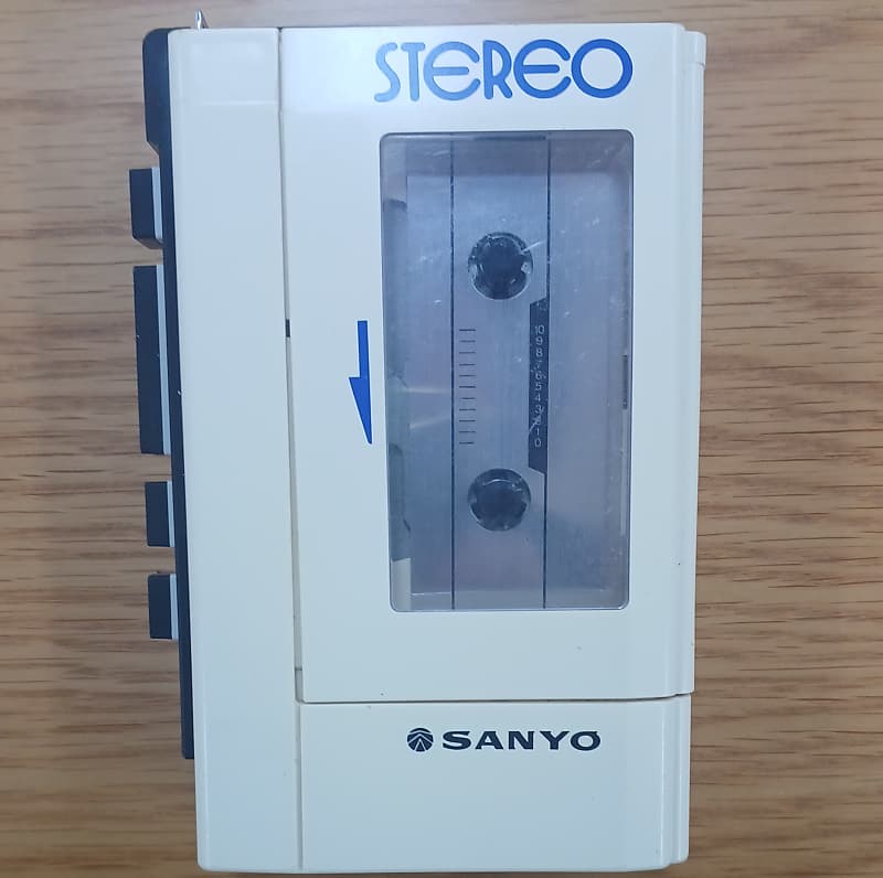 Sanyo M4430 cassette tape player Reverb