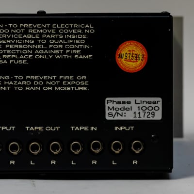 Phase Linear 1000 Autocorrelator Noise Reduction System - Vintage image 5